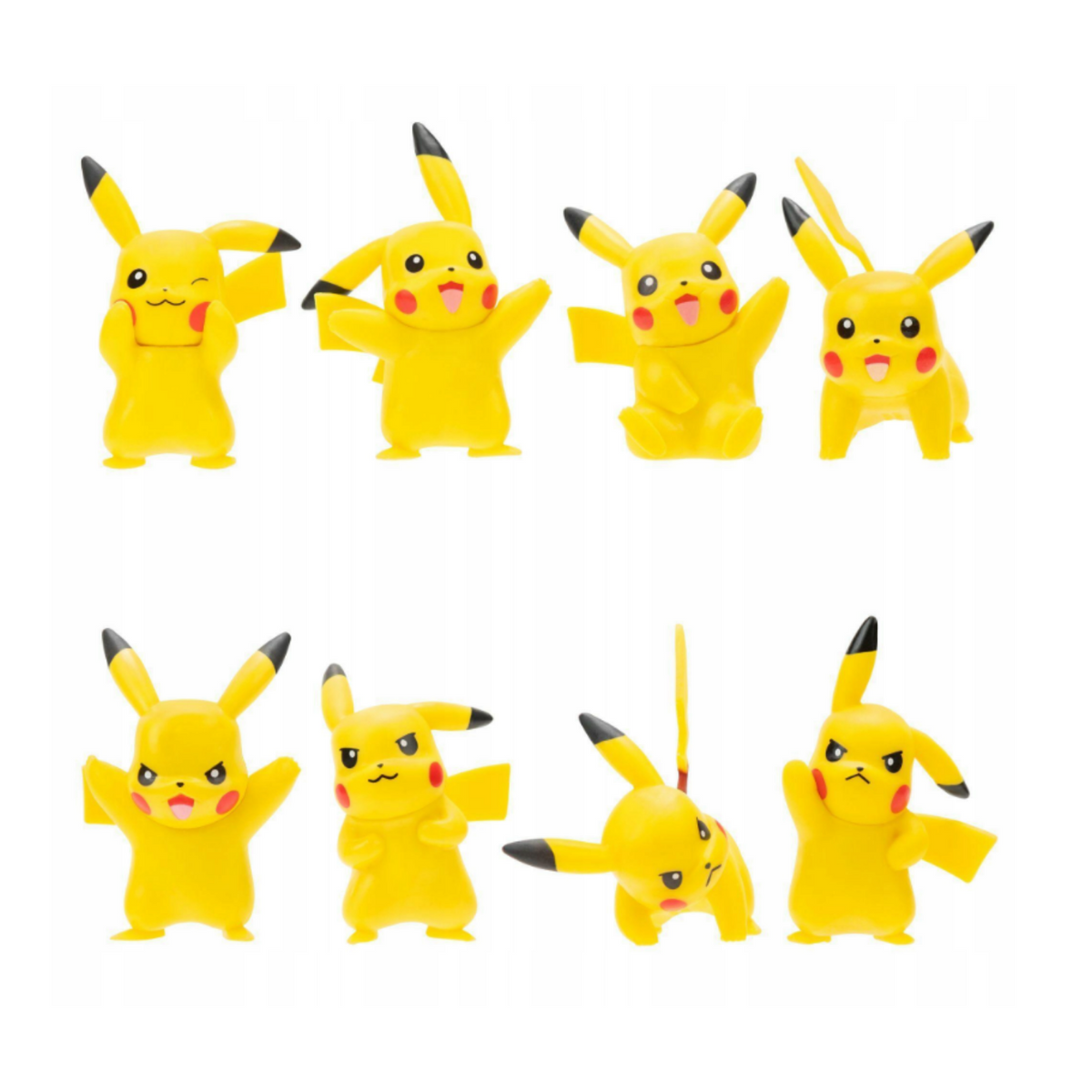 Pokemon Pikachu 8 Figures Battle Figure Multi Pack New Toy Game Play