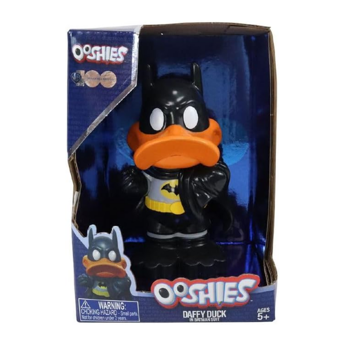 Ooshies Warner Bros Mashup Vinyl 4-Inch Daffy Duck Batman Suit New Toy