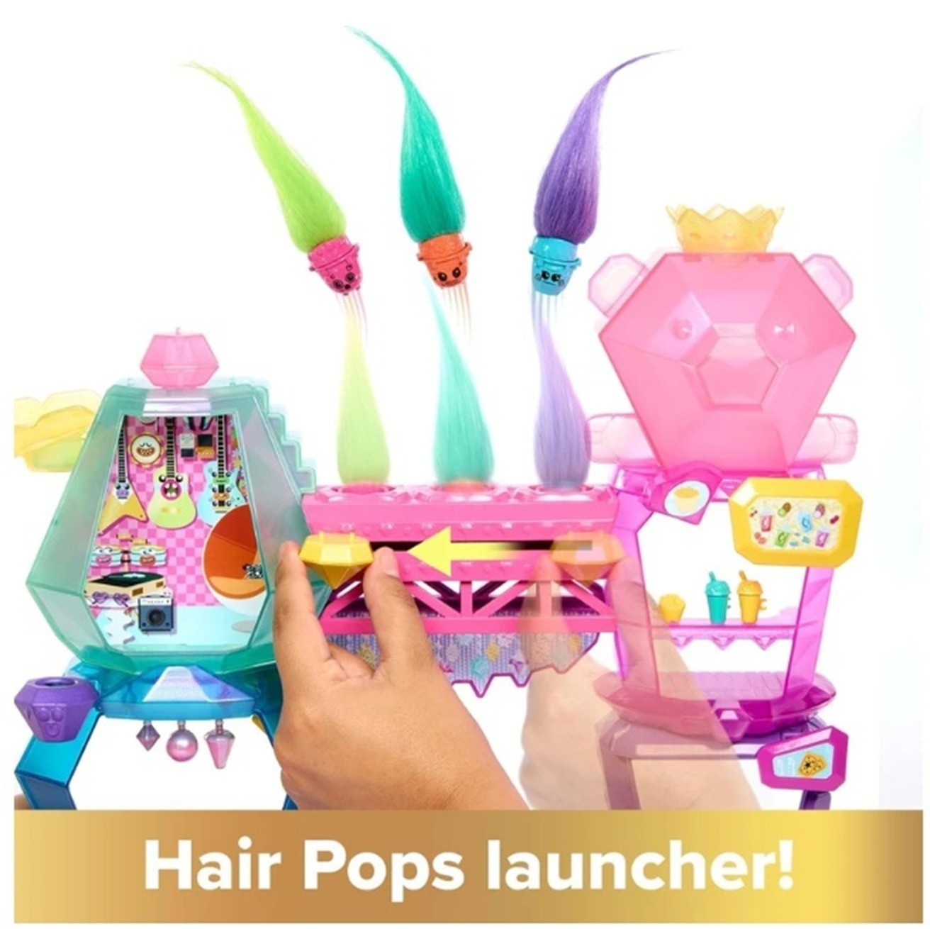 DreamWorks Trolls Band Together Toys Mount Rageous Playset Queen Poppy Doll Play
