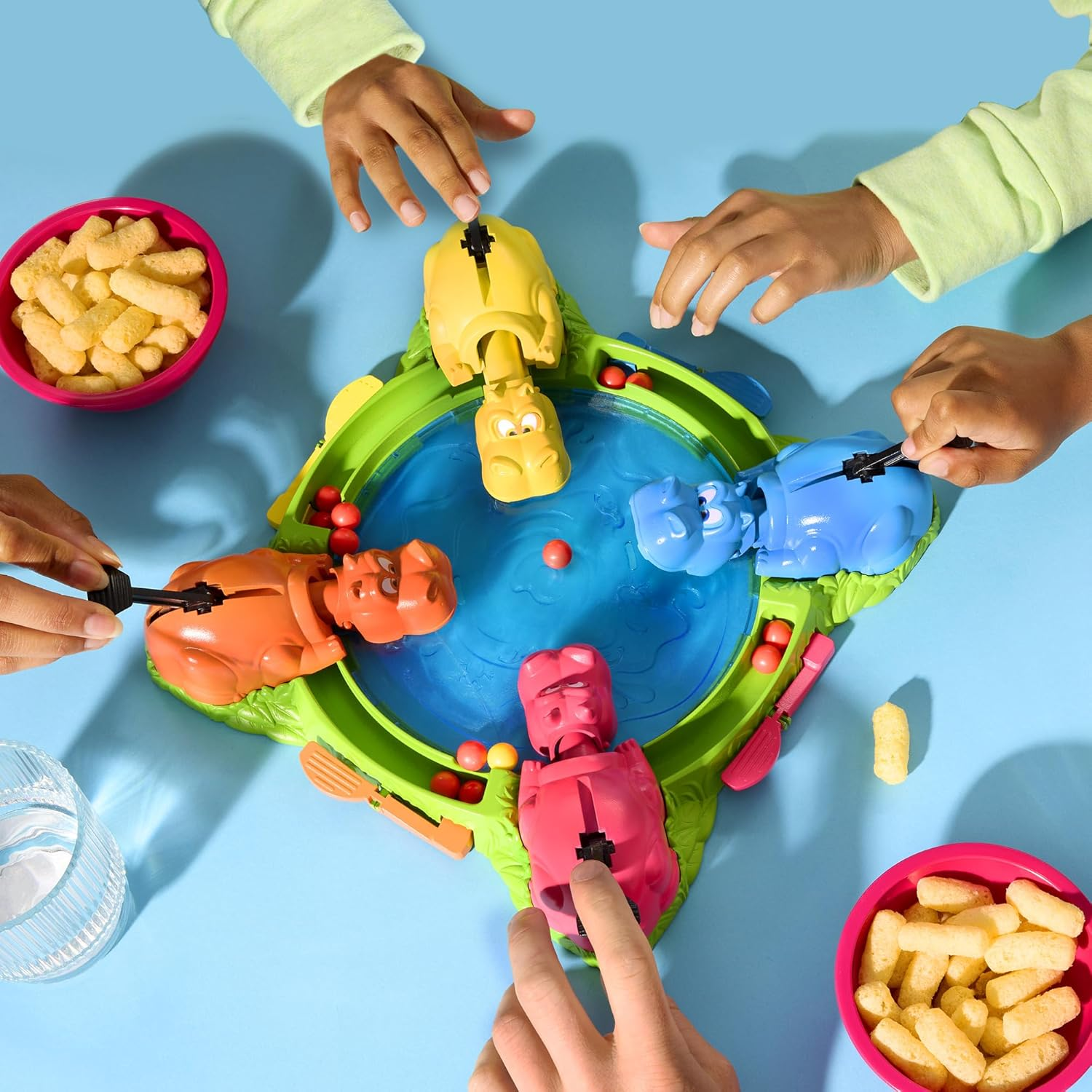 Hungry Hungry Hippos Classic Marble Chomping Board Game Fun Playset 2-4 Kids 4+