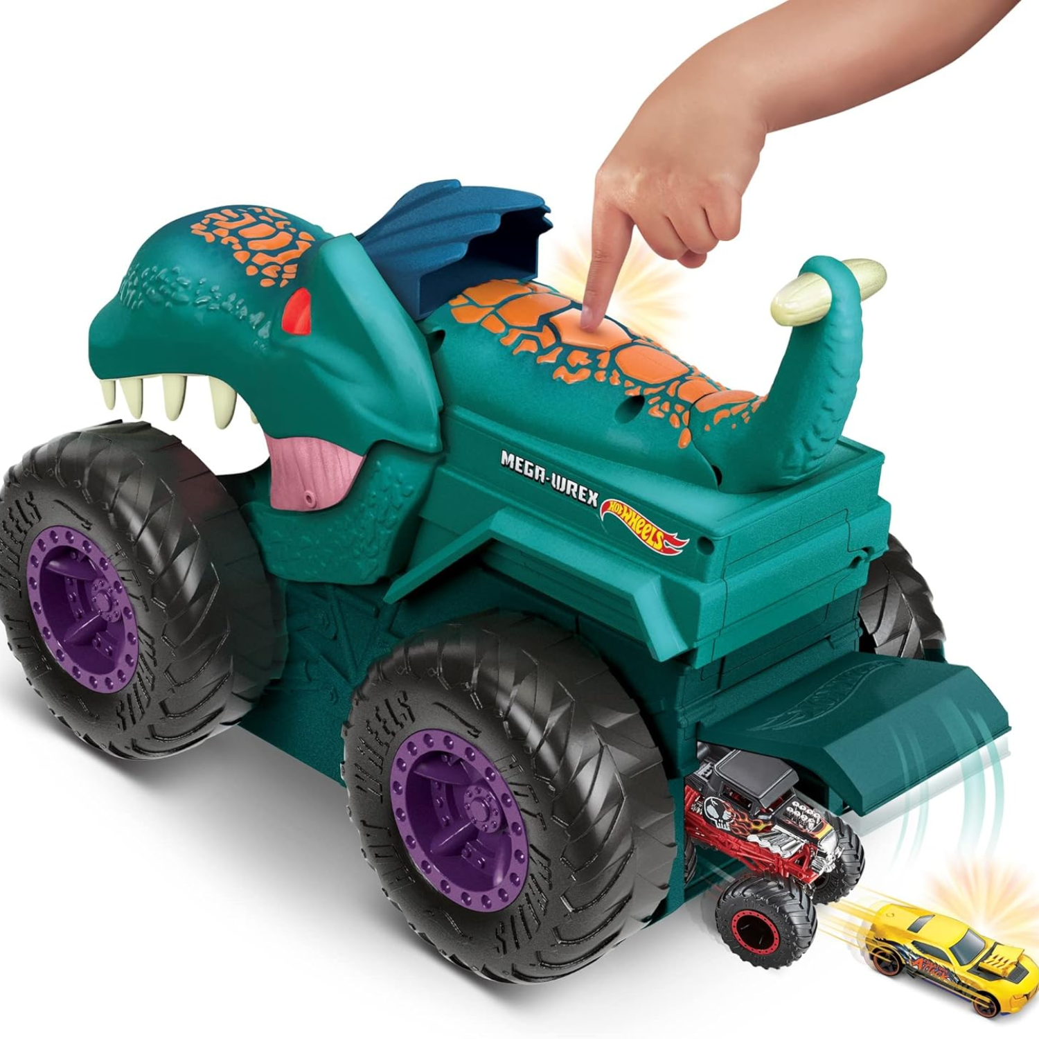 Hot Wheels Chompin Mega-Wrex Large Toy Monster Truck New Toy