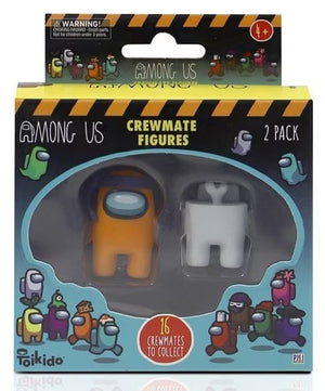 Among Us Randomly assorted  Crewmate Stampers 2 Pack Assortment Figures Action