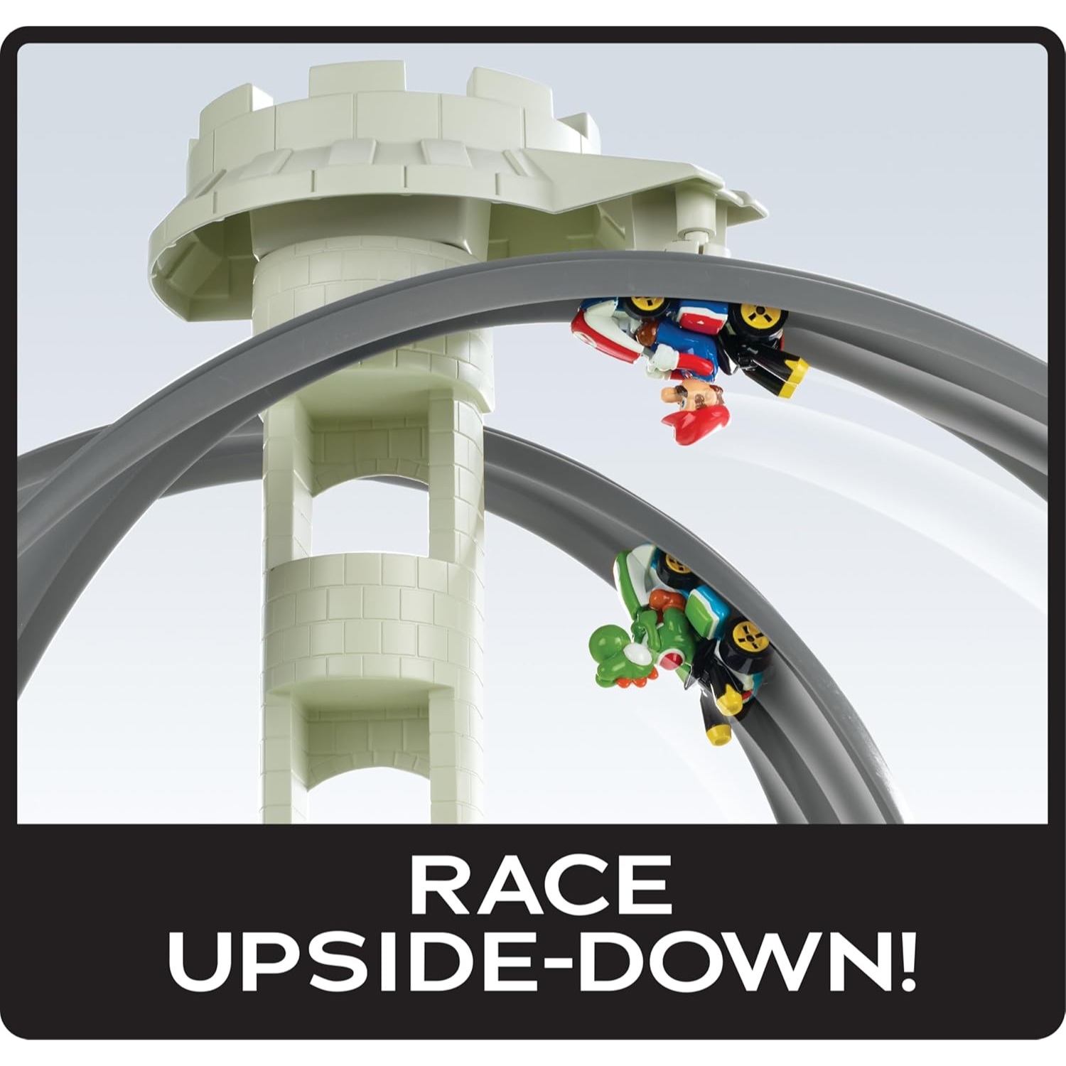 Hot Wheels Mario Kart Circuit Track Set 1:64 Scale Die-Cast Racing Car Toy 3+