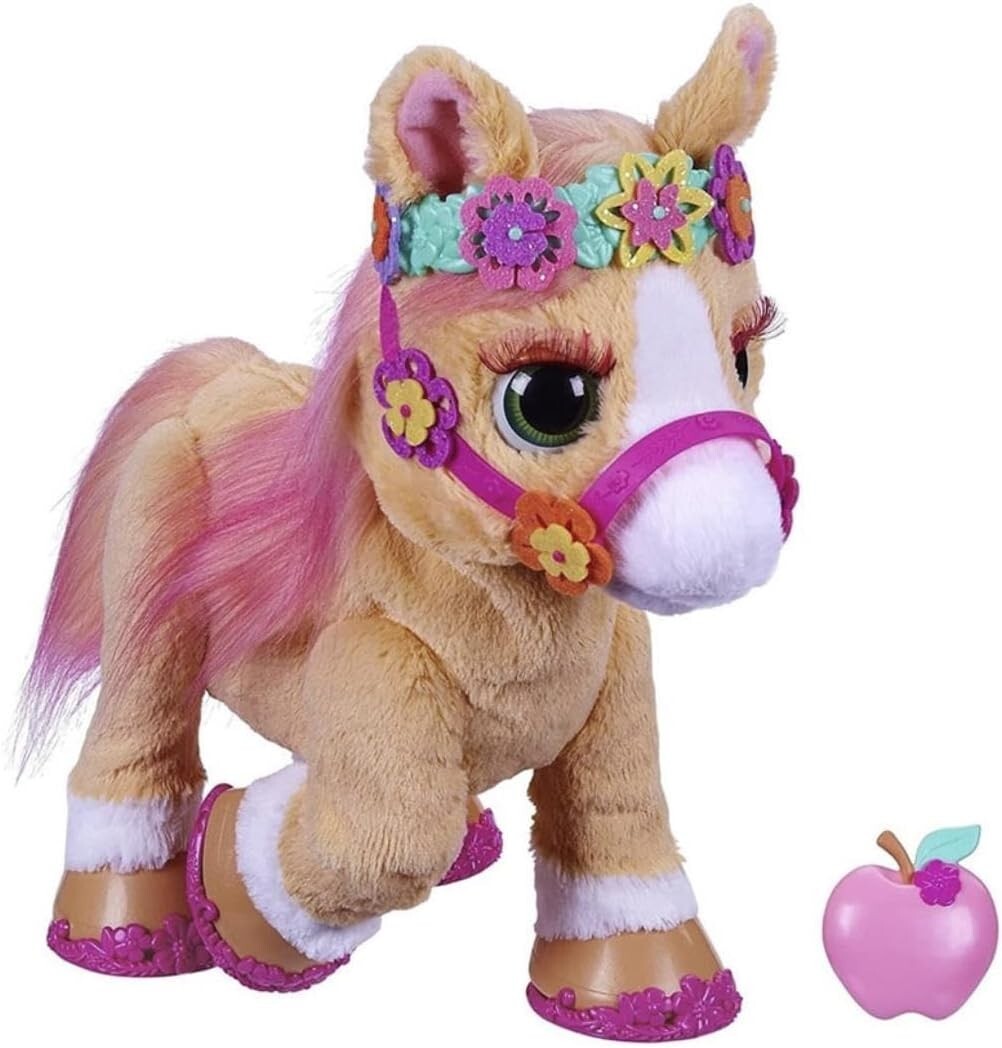 FurReal Friends Cinnamon My Stylin Pony Interactive Toy Electronic Pet Horse Fun