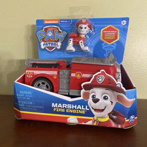 PAW Patrol Marshall Jungle Pups Vehicle New Toy Truck with Collectible