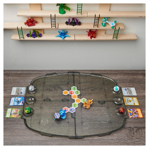 Bakugan Battle Matrix Deluxe Game Board With Exclusive Gold Sharktar New Toy