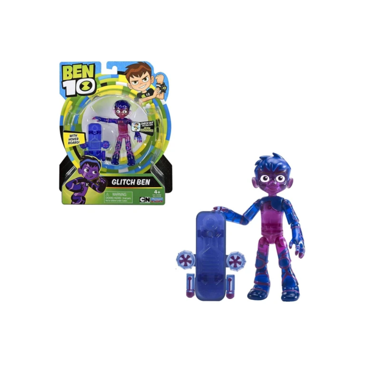 Ben 10 Glitch Ben Cartoon Network Play Gift Assorted Ages 4+ New Toy