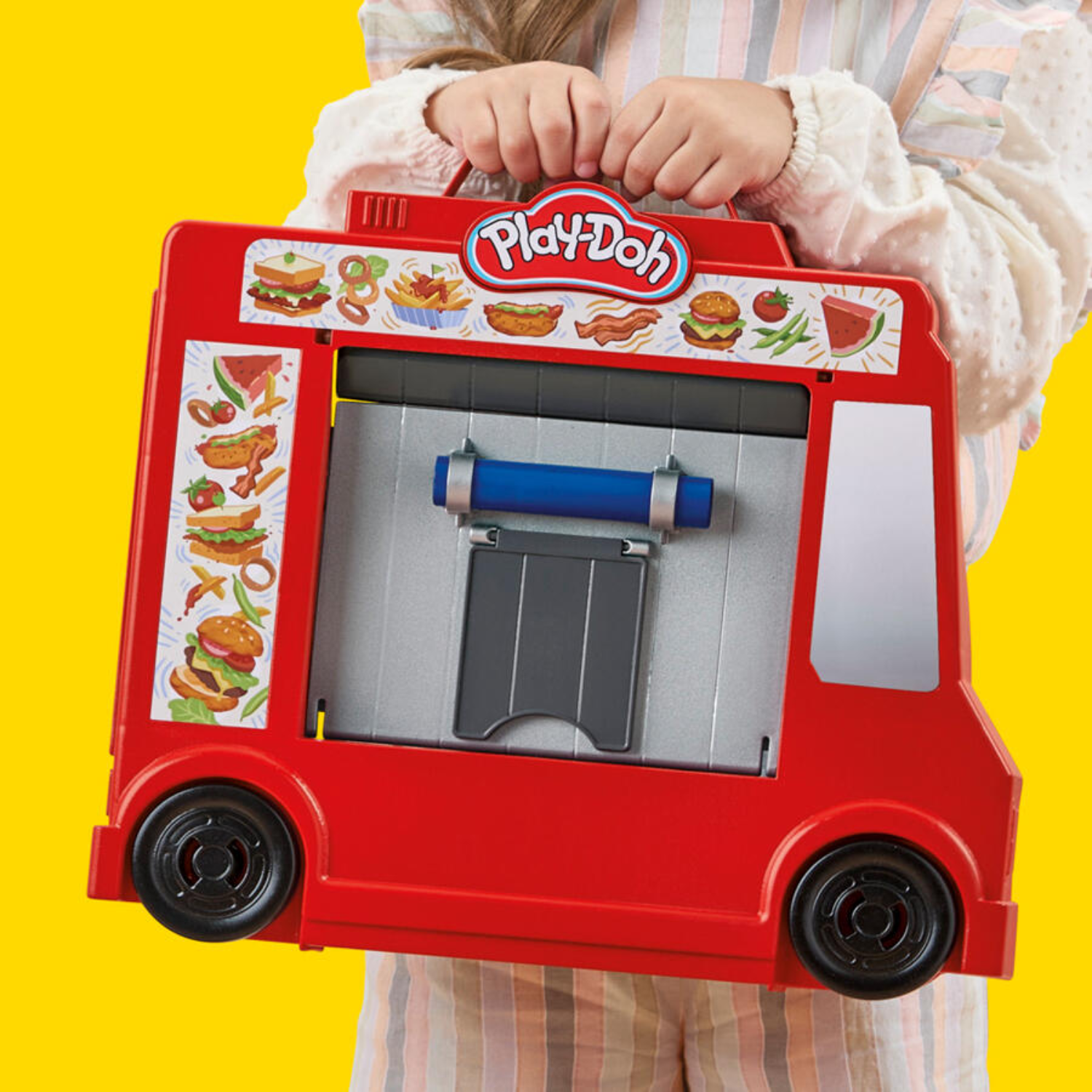 Play-Doh Burger Truck Playset Ages 3+ New Toy Grill French Fry