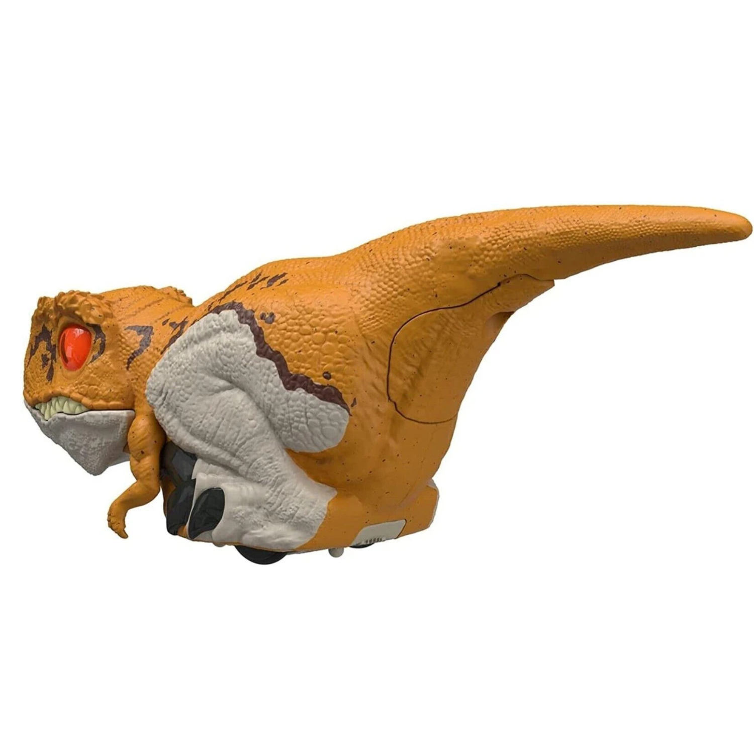Jurassic World Dominion Uncaged Stripe Atrociraptor Click Tracker Dino Toy 4+