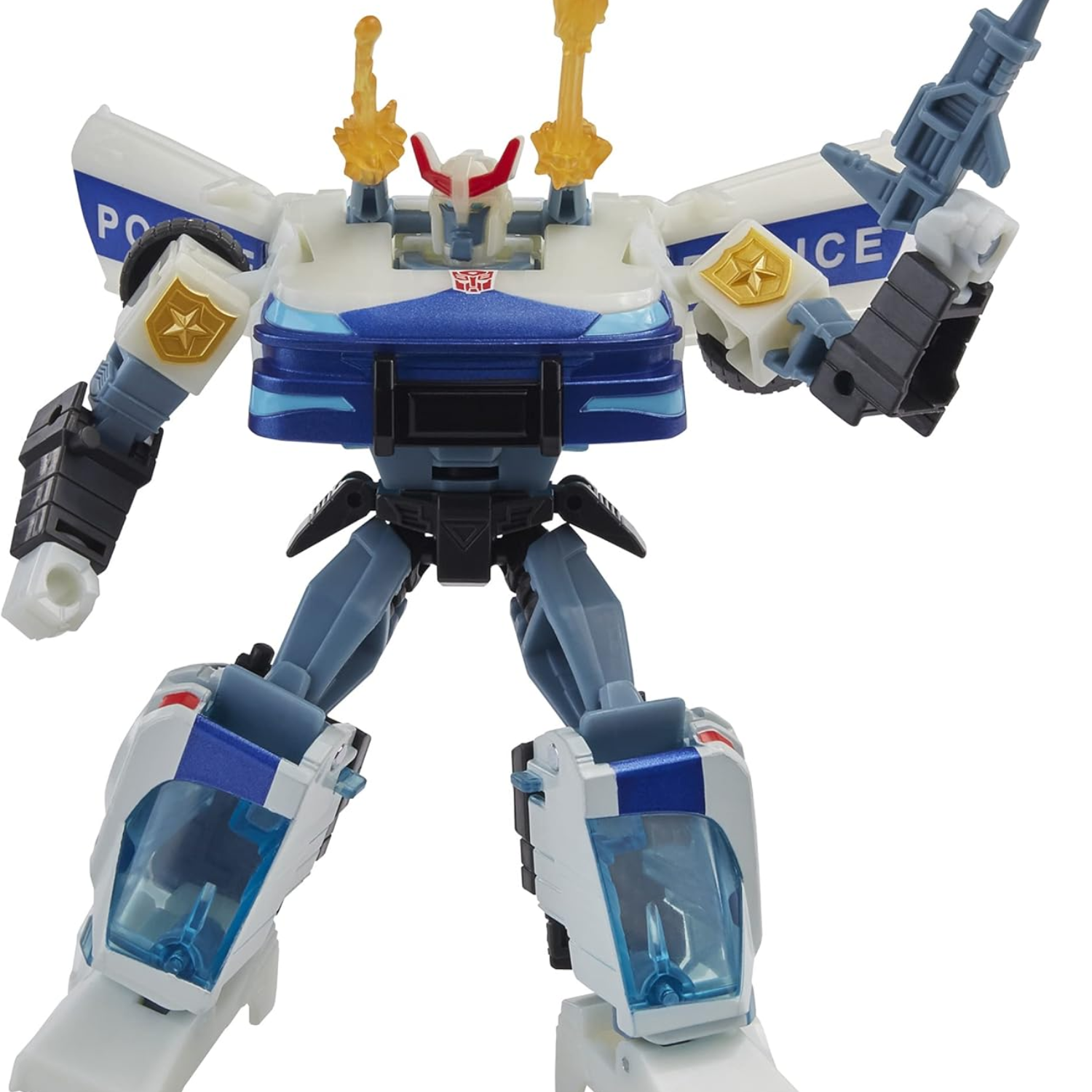 Transformers Bumblebee Cyberverse Prowl 5 Inch Deluxe Robot Car Siren Attack Toy