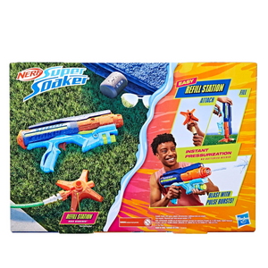 Nerf Super Soaker Power Drench Water Blaster Easy Fill Outdoor Toy Ages 8+