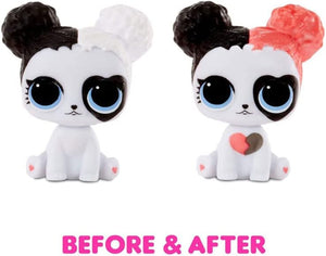 L.O.L. Surprise 2-in-1 Sister Colour Change Dolls with Pet & 10 Surprises Doll