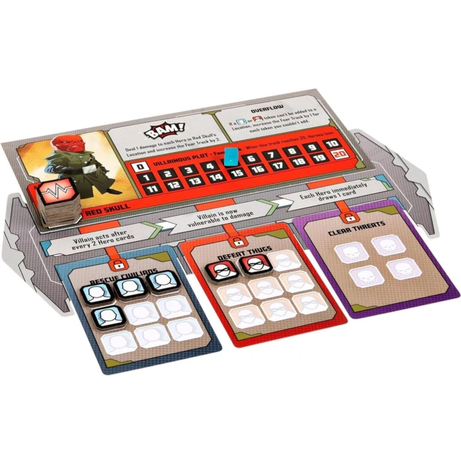Marvel United Strategy Card Board Game Super Hero Ages 14+ New Toy Play