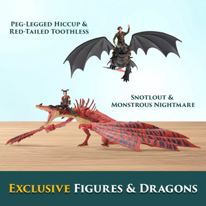 How to Train Your Dragon Final Battle Figure Set Toothless Hiccup New Toy