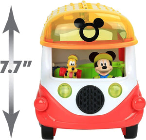 Disney Junior Mickey Mouse Outdoor and Explore Camper Ages 3+ Toy Pet Pluto Van