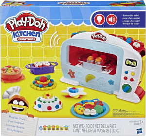Play-Doh Kitchen Creations Magical Oven Set with 6 Tubs of Dough Ages 3+