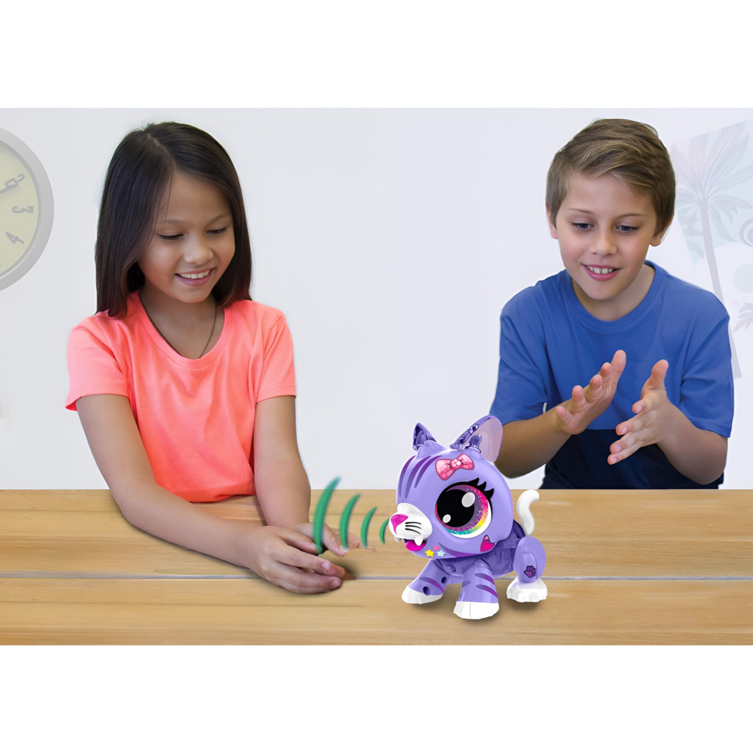 Build A Bot Kitten Robotic Pet Build Kit STEM Learning Sounds Interactive PlayOn