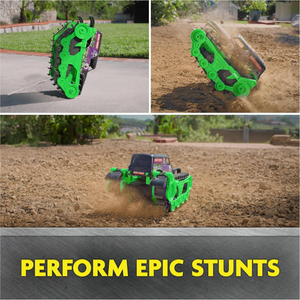 Monster Jam Grave Digger Trax RC 1:15 Scale All Terrain Remote Control Vehicle T