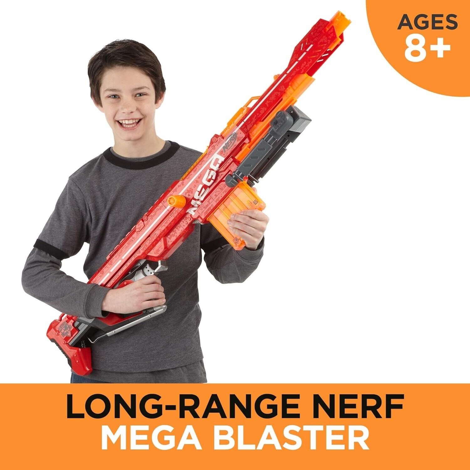 Nerf N-Strike Mega Centurion Blaster Ages 8+ New Toy Gun Fire Play