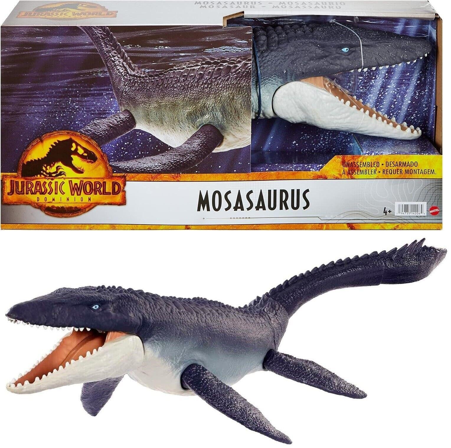 Jurassic World Dominion Mosasaurus Dinosaur Toy Action Figure Dino Play