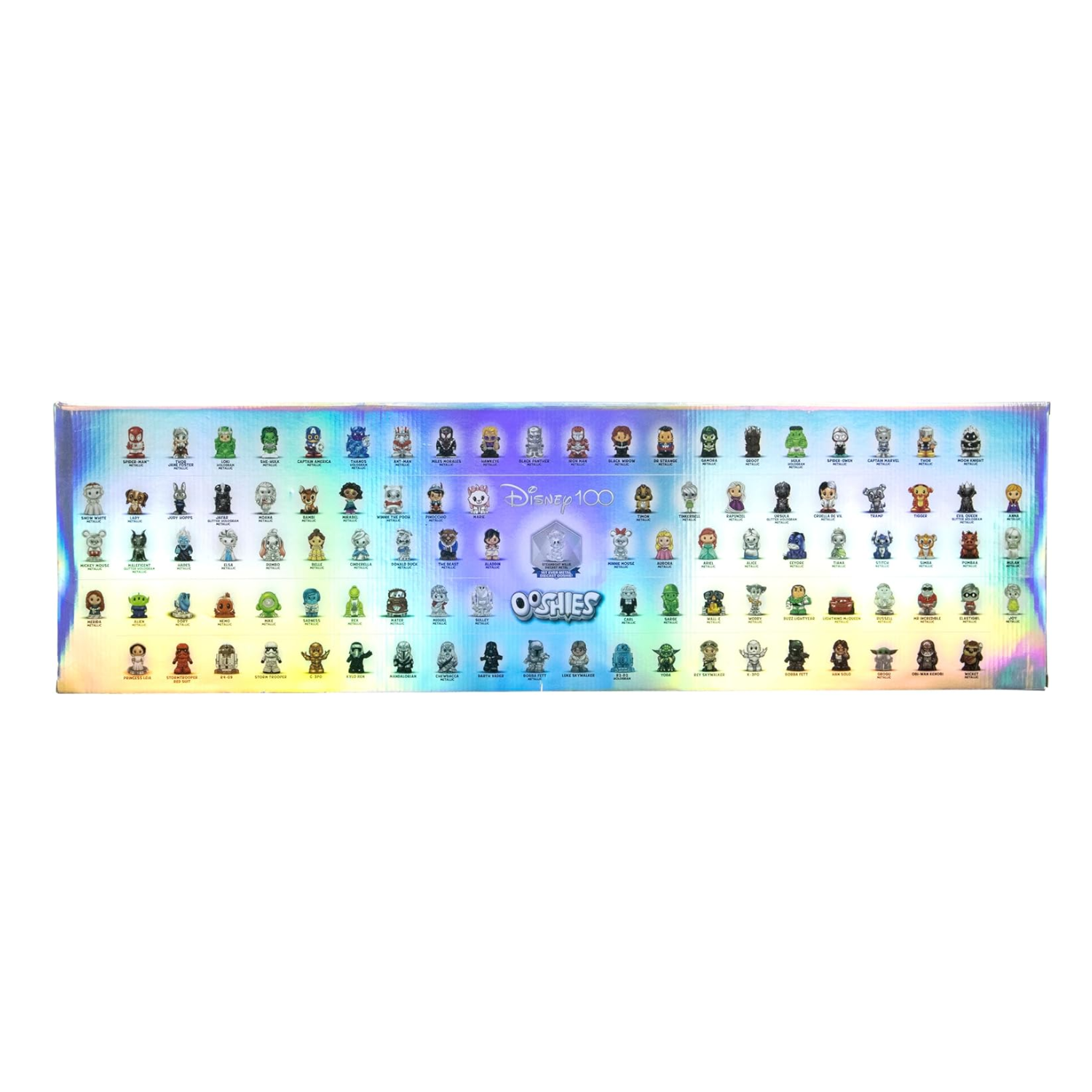 Ooshies 100 Pack Collectible Figure Buzz Lightyear Woody Anna Elsa Swap Play Fun