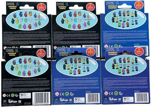 Among Us Randomly assorted  Crewmate Stampers 2 Pack Assortment Figures Action