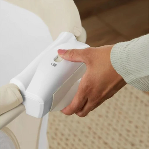 Fisher Price Soothing View Bassinet Portable Lightweight Frame Mattress Pad Play