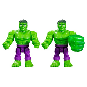 Super Hero Adventures 5 Inch Action Figure 5 Pack Spider Man Black Panther Hulk