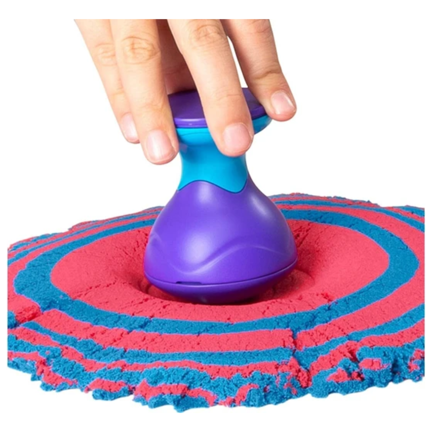 Kinetic 2 lbs Sand Sandisfying Set 10 Tools Ages 3+ Toy Play Build Learn School