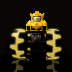 Transformers Bumblebee Monster Treads Truck Toy with Light-Up Wheels for Kids 3+