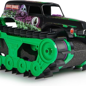Monster Jam Grave Digger Trax RC 1:15 Scale All Terrain Remote Control Vehicle T