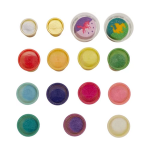 Play-doh Magical Sparkle Compound 15 Cans Coffret Paillettes Dough New Toy
