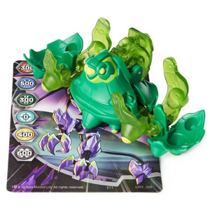 Bakugan Geogan Rising Collectible- Sluggler- Action Figure and Trading Card Game