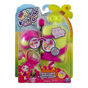 CandyLocks Surprise Scented Collectable Doll and Pet With Long Hair Accessory