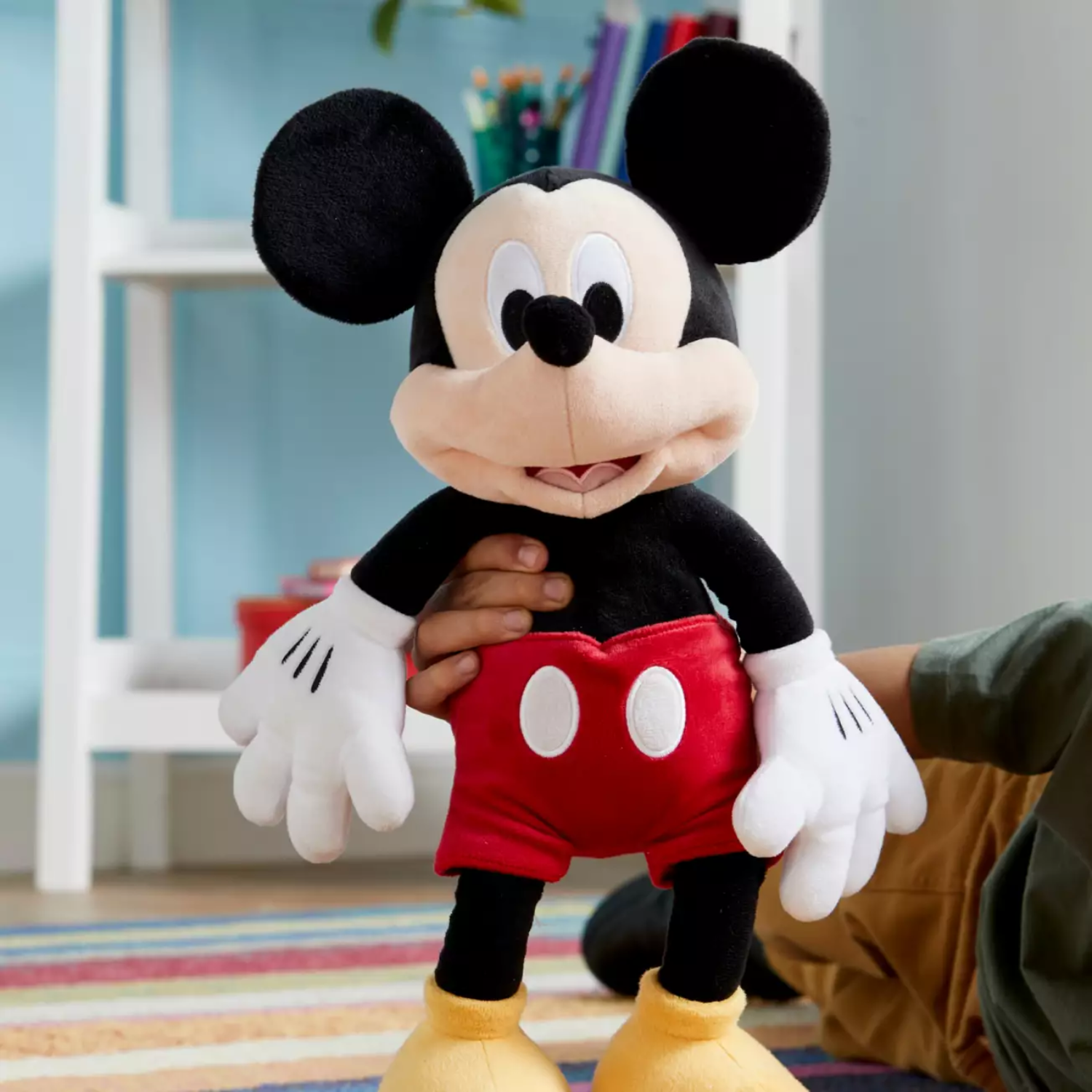 Disney Store Micky Mouse Club 40CM Soft Mickey Plush New Toy