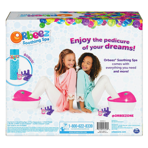 Orbeez Ultimate Soothing Foot Spa Set 2400 Beads Nail Polish Toe Separators Gift