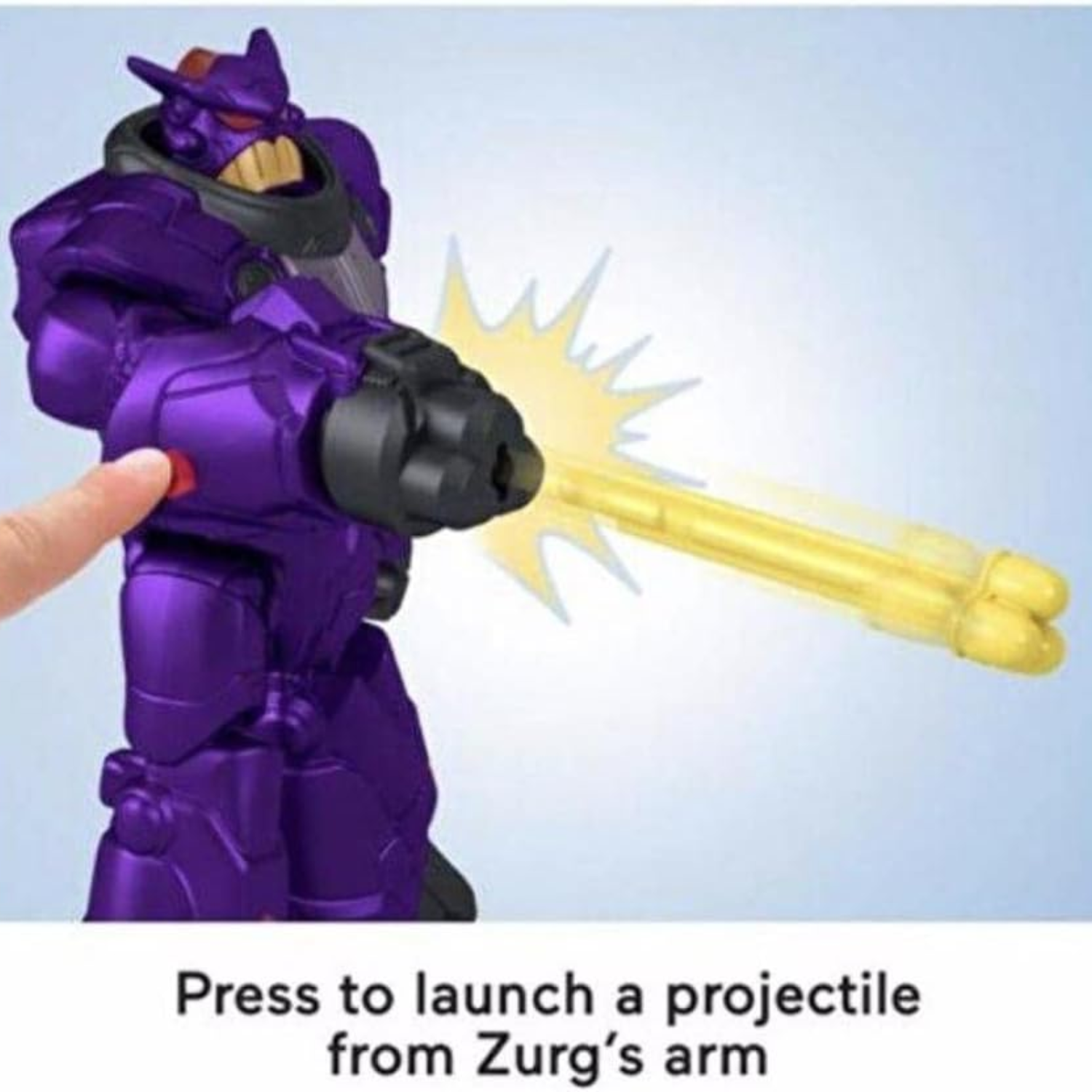 Imaginext Buzz Lightyear Battle Blast Zurg Space Robot Figure Set Kids Toy 3+