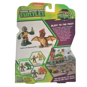 Teenage Mutant-Raphael with Pteranodon Ninja Turtles Pre Cool Half Shell Heroes