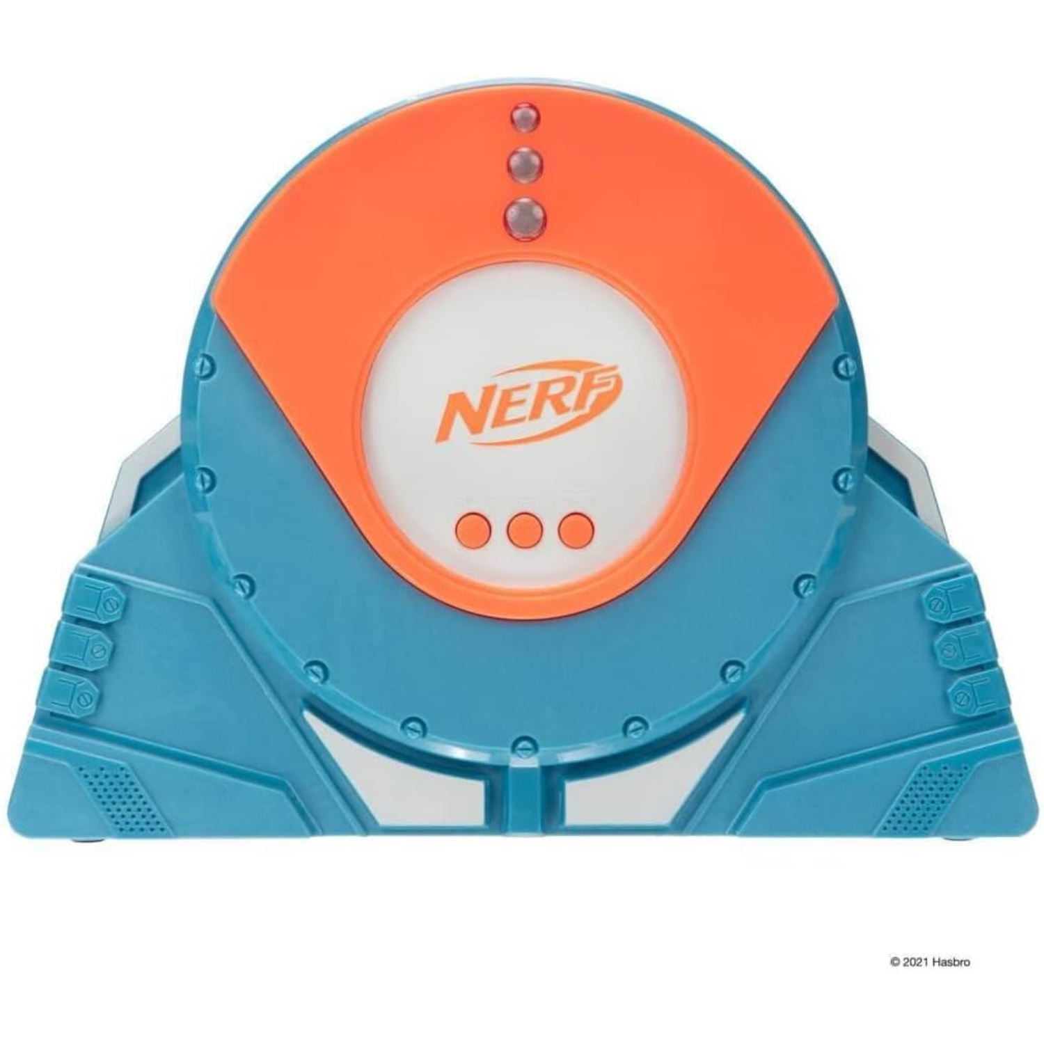 NERF Target Skeet Shooter Disc Launcher Foam Game Set Kids Ages 8+ Fun Toy