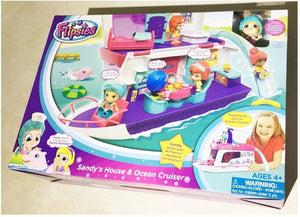 VTech Flipsies Sandy's House and Ocean Cruiser Dollhouse Castle Gift Water Boat
