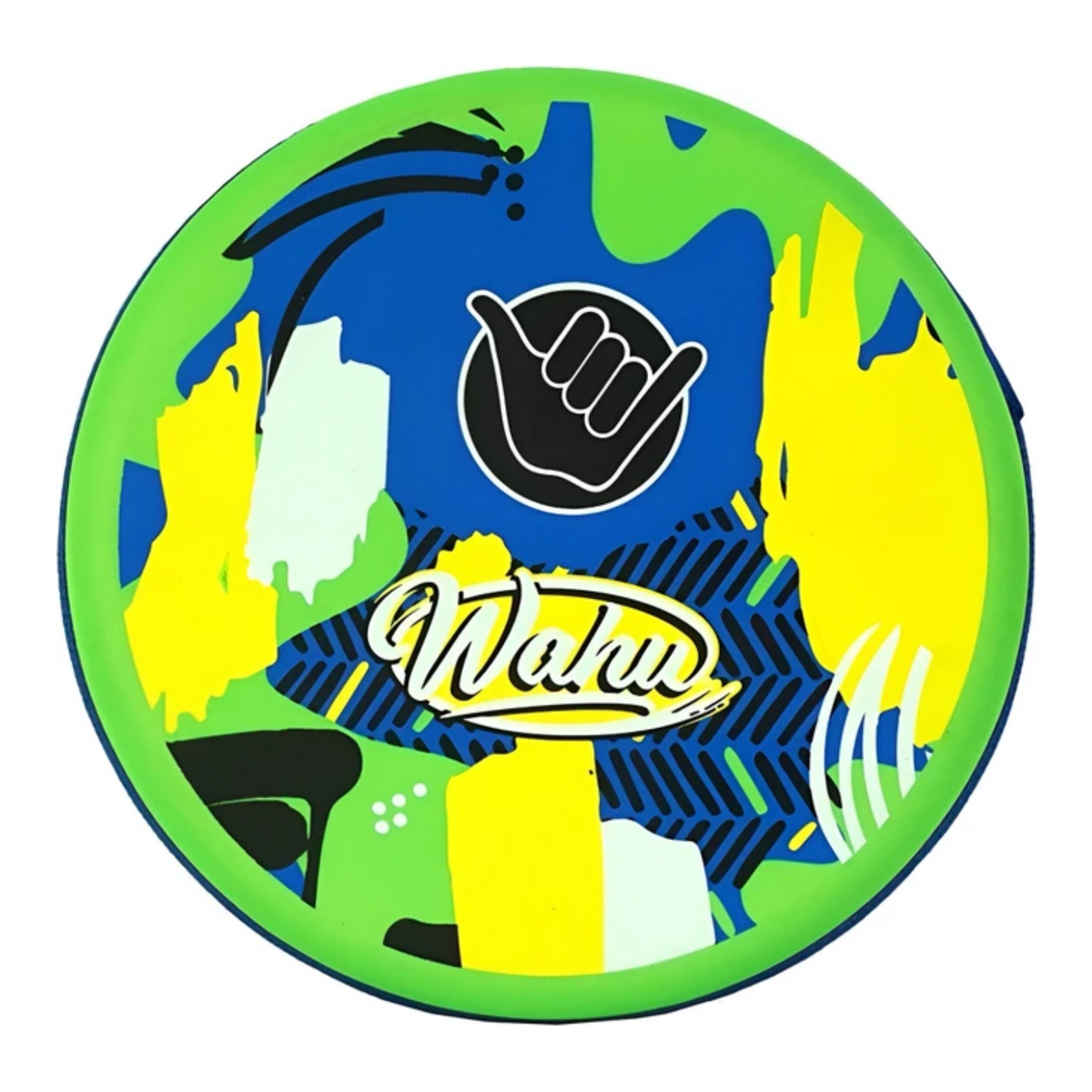 Wahu Frisc Green Colour Waterproof Neoprene Flying Disc Frisbee Outdoor New Toy