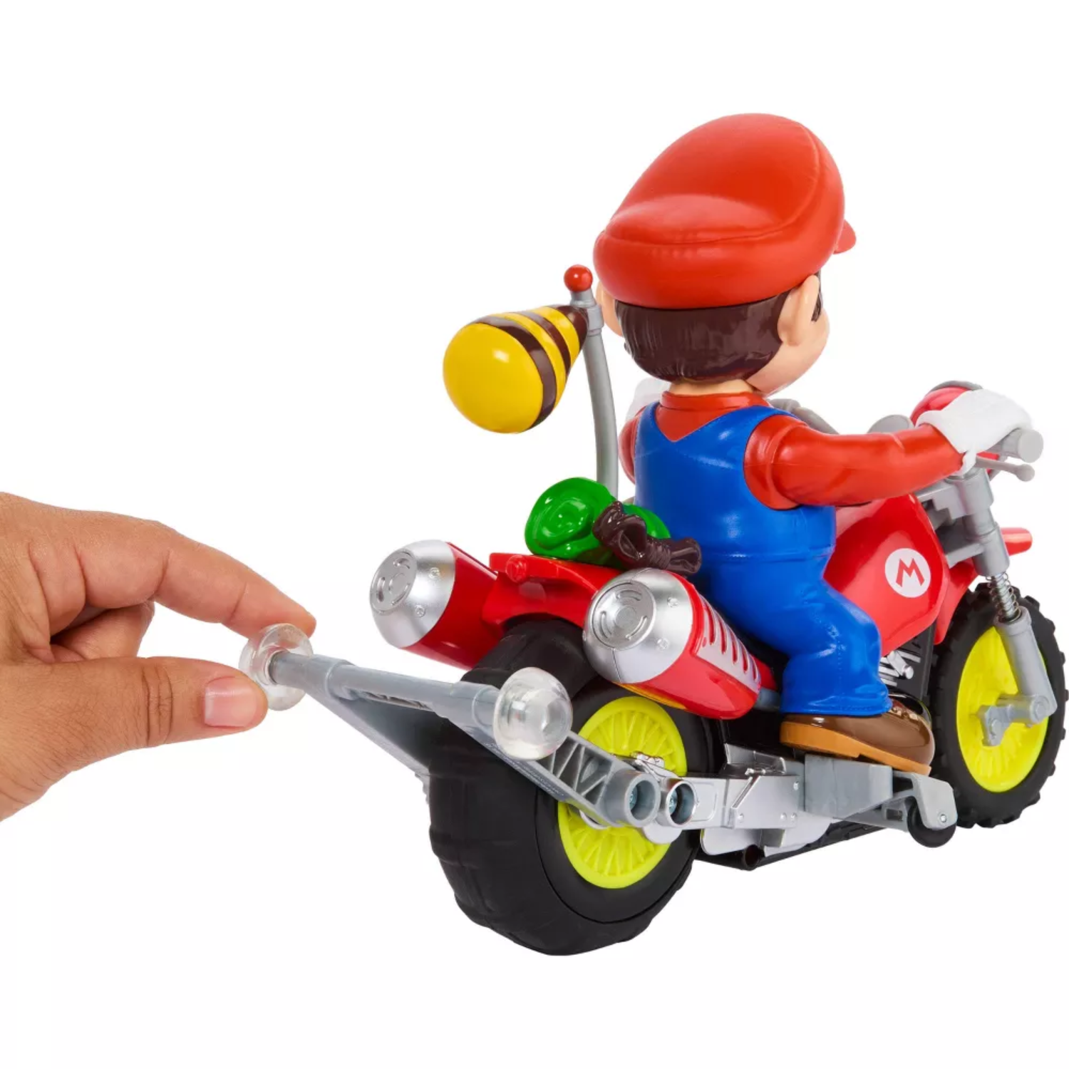 Hot Wheels RC Mario Galaxy Wheelie Motocross Remote-Controlled Bike New Toy