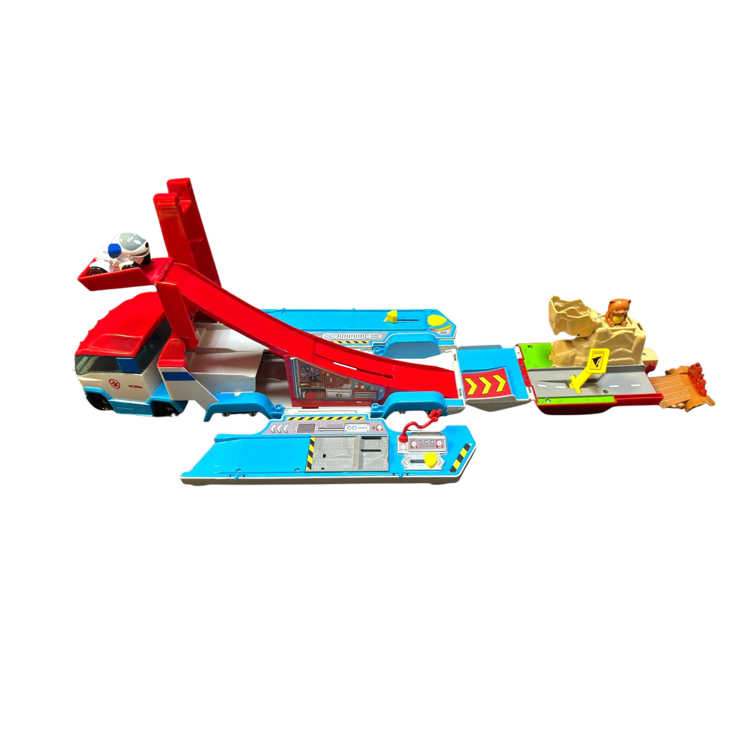 PAW Patrol Launch N Haul Patroller 2 in 1 Track Set with Robodog Vehicle