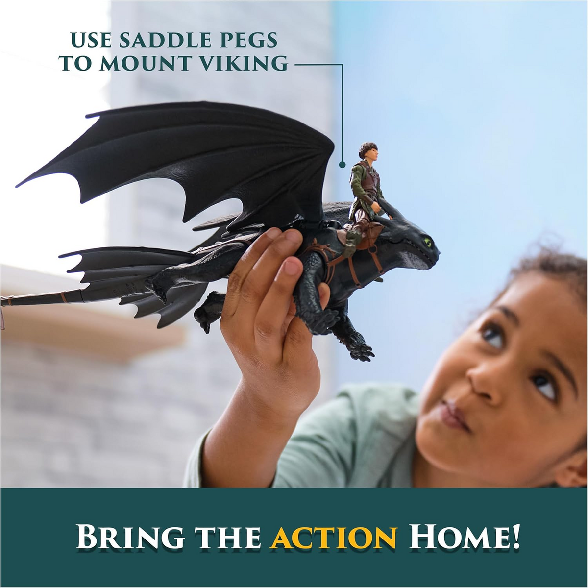 How to Train Your Dragon Toothless and Hiccup Figure New Toy