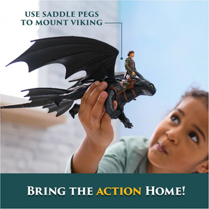 How to Train Your Dragon Toothless and Hiccup Figure New Toy