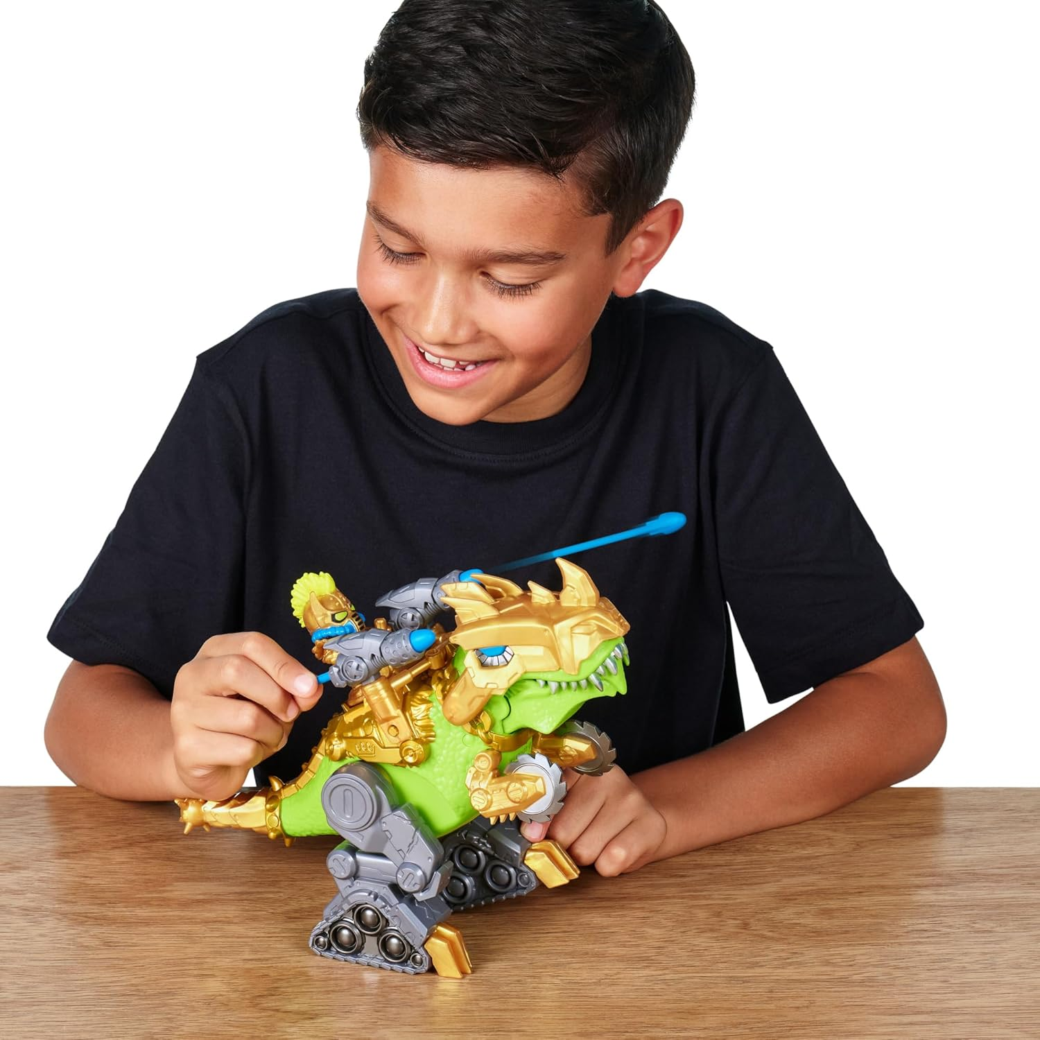 Treasure X Dino Gold Battle Rex Dissection Adventure Toy Set Hunter and Ooze