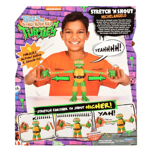 Tales of Teenage Mutant Ninja Turtles Mutations Stretch n Shout Michelangelo New