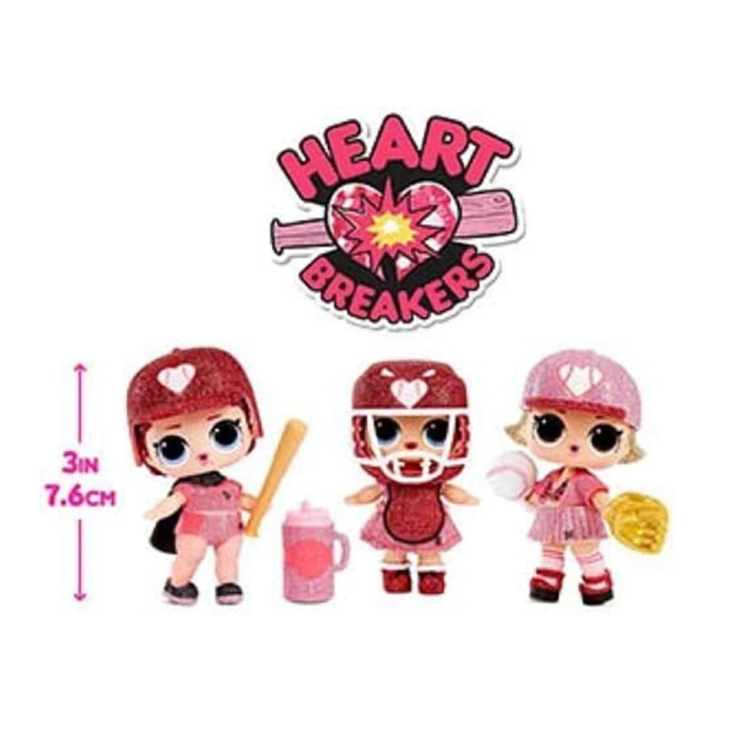 LOL Surprise 12 Baseball Dolls All Star Sports Ultimate Collection L.O.L Sports