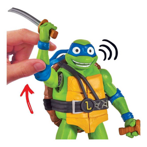 TMNT Ninja Turtles Mutation Mayhem Ninja Shouts Leonardo 14 CM Action Figure New