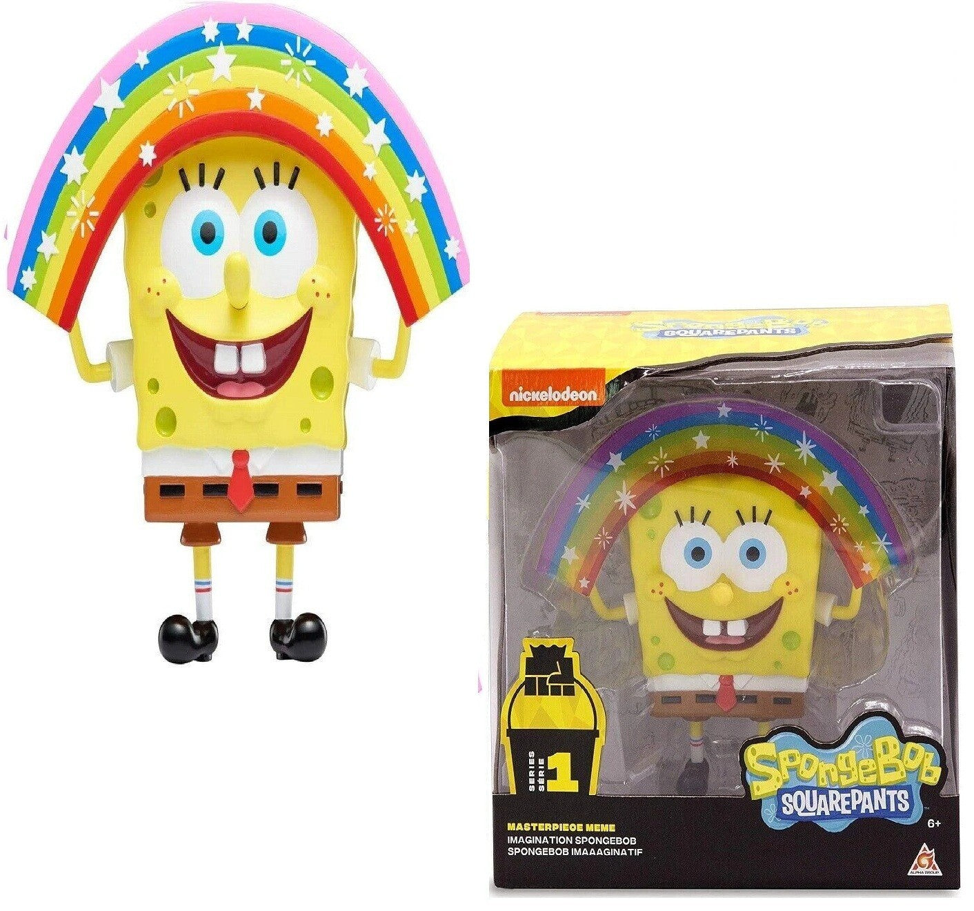 Spongebob Imagination SquarePants Masterpiece Memes Collectible Vinyl Sponge